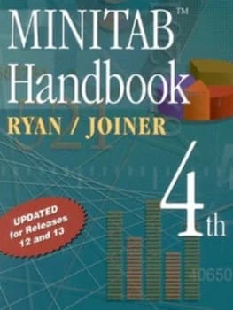 Minitab Handbook by Barbara F Ryan and Brian L Joiner Book
