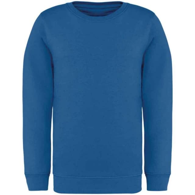 Native Spirit Plain Mid Grey Sweatshirt in Blue Size: 4-6 Years Blue Unisex 4-6 Years