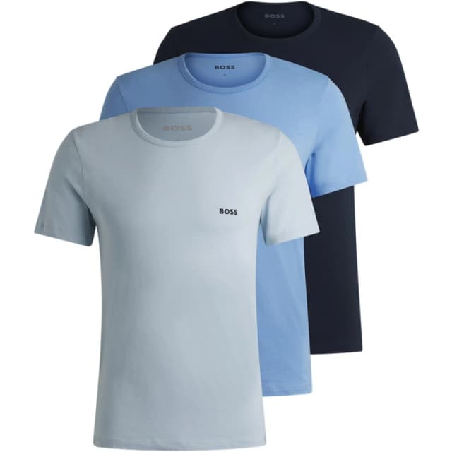 BOSS TShirtRN 3P Classic mens T shirt in Multicolour
