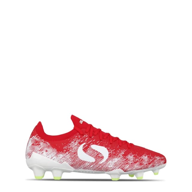 Sondico Blaze Firm Ground Football Boots Red/White male 7 (41)