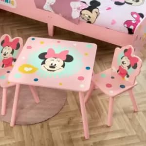 Minnie Mouse Table And 2 Chairs Blue