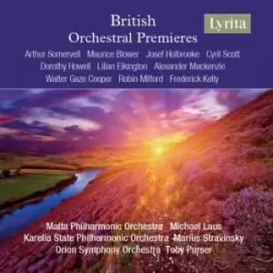 British Orchestral Premieres by Arthur Somervell CD Album