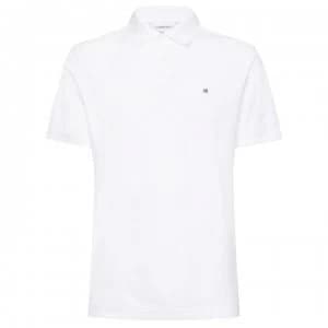 Calvin Klein Slim Fit Polo Shirt - Perfect White