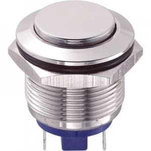 TRU COMPONENTS GQ19H 10JN Tamper proof pushbutton 48 Vdc 2 A 1 x OffOn IP65 momentary