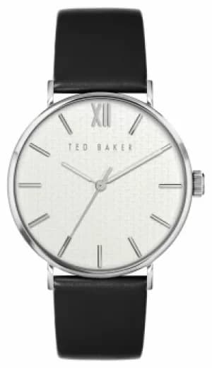 Ted Baker BKPPGS214 PHYLIPA GENTS Black Leather Strap Watch