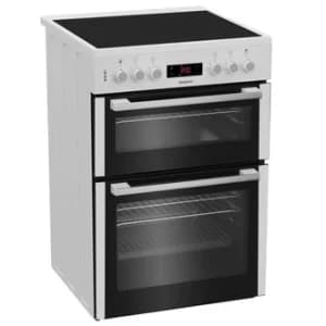 Blomberg HKN65W Double Oven Ceramic Hob Electric Cooker