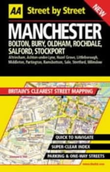 Aa Street by Street Manchester Paperback