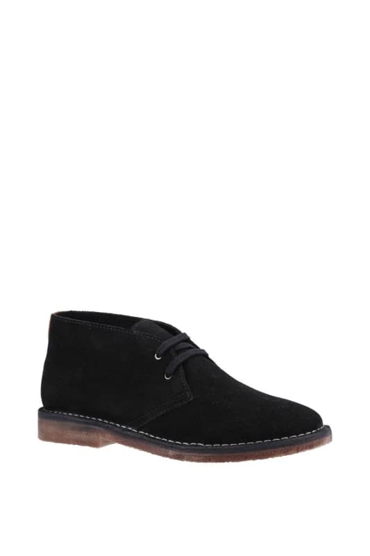 Hush Puppies Hush Puppies Men 'Samuel' Suede Boots in Black Size: 7 Black 7 Male 5038600776785