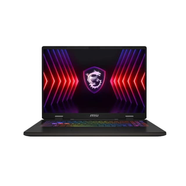 MSI Sword 16 HX B14VGKG-013UK Laptop, Intel Core i7-14700HX, 16GB DDR5, 1TB SSD, 16" QHD+ 2560x1600 240Hz IPS, NVIDIA GeForce RTX 4070, Windows 1
