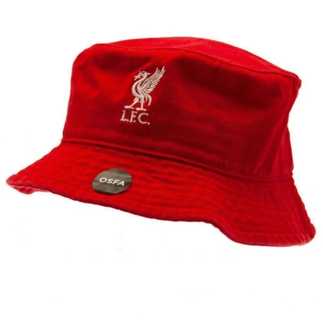 Liverpool FC Crest Bucket Hat Red unisex