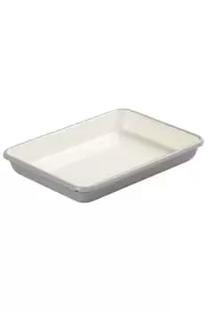 Originals Grey & Ivory Enamelled Roaster 21cm