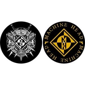 Machine Head - Crest Turntable Slipmat Set