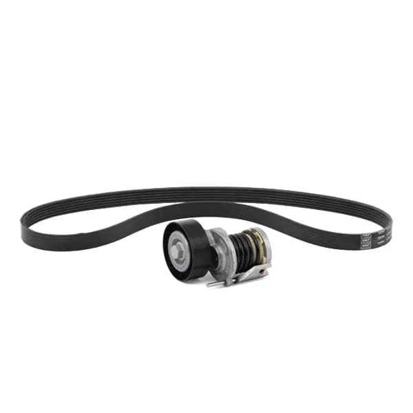 GATES V-ribbed belt set Micro-V Stretch Fit K016PK1503 Serpentine belt kit,Auxiliary belt kit FORD,Fiesta Mk6 Schragheck (JA8, JR8)