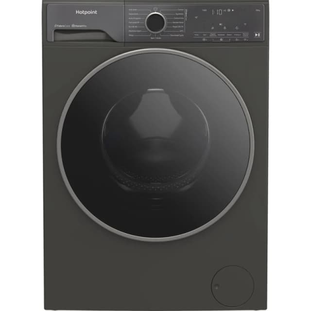 Hotpoint FabricCare 10KG 1400RPM Washing Machine - Graphite HP105GACAREUK Graphite