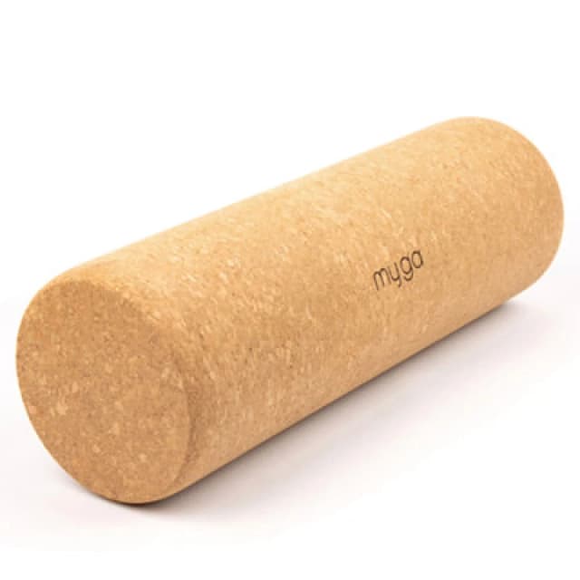Myga Cork Massage Roller 10 X 30cm Brown unisex