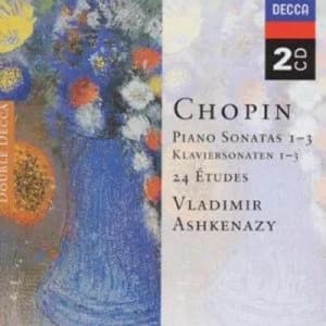 Sonatas/ Etudes by Fryderyk Chopin CD Album