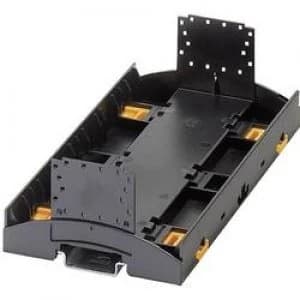 DIN rail casing bottom part 89.7 x 161.6 x 62.6 Polycarbonate PC