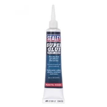 Sealey SCS303 Super Glue yesn-Drip Gel 20g Pack of 20