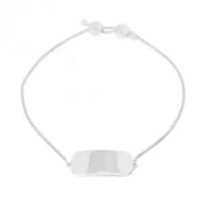 Forever Recycled Silver Diamond Bracelet B5386