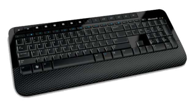 Microsoft Wireless 2000 keyboard RF Wireless Black