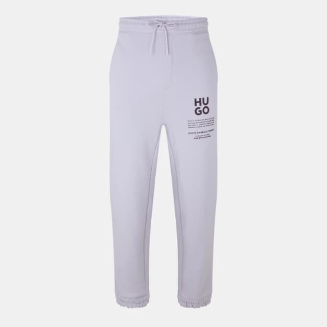 Hugo Mens Closed Hem Fleece Tailored Fit Joggers Lt/Pstl Purple male XS