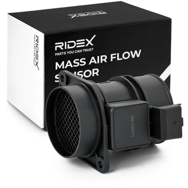 RIDEX 3926A0014 Mass air flow sensor with housing Air Mass Sensor (3926)