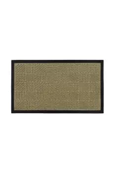 Firth Tile Rubber Backed Doormat 40x70cm Beige
