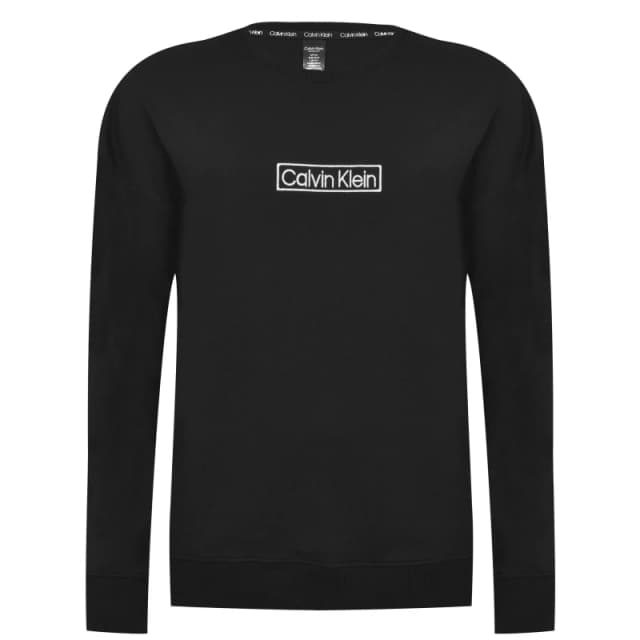 Calvin Klein Underwear Reimag Crew Neck Sweat - Black 8