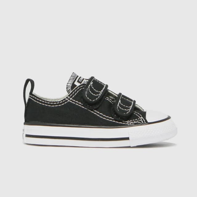 Converse Black all star lo 2v Toddler trainers Black UK 3 (EU 19)