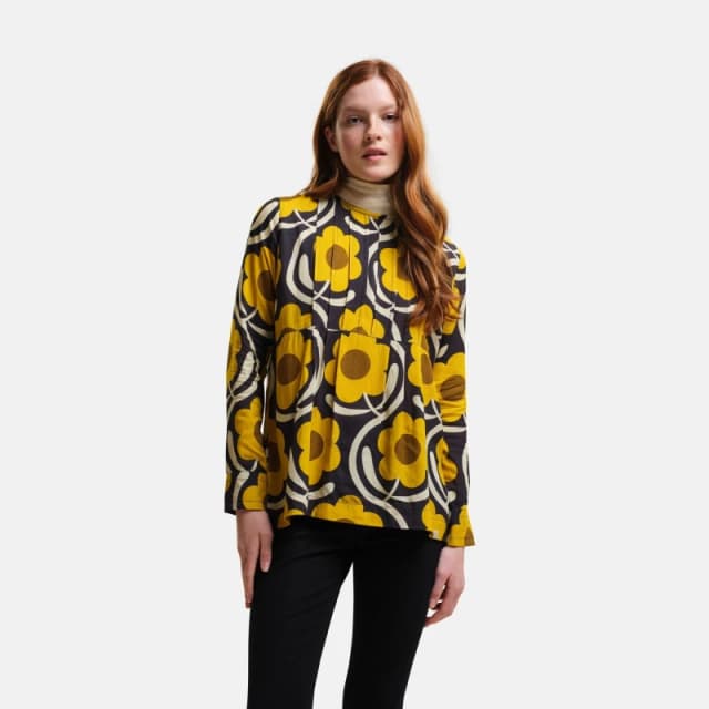 Regatta Orla Kiely Top - Apple Blossom Yellow Apple Blossom Yellow 10