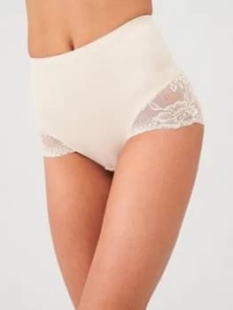 Dorina Bridgette Lace Control Brief - Nude