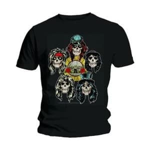 Guns N' Roses - Vintage Heads Unisex XX-Large T-Shirt - Black
