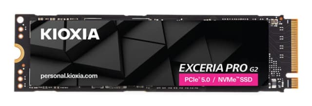 Kioxia Kioxia Exceria PRO G2 1TB M.2 PCI Express 5.0 NVMe BiCS FLASH TLC LVE10Z1T02G8
