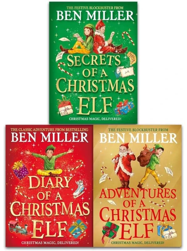 Ben Miller Christmas Elf Chronicles 3 Book Set Lets Buy Books Books