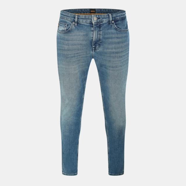 Boss Straight Leg Delaware Jeans - Blue Blue 34 R
