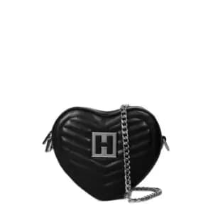 HUGO Jodie Quilted Shoulder Bag - Black