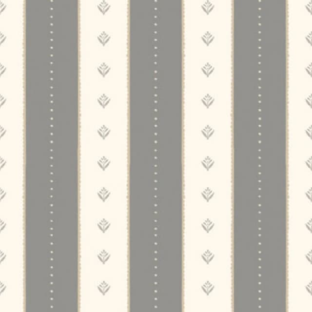 Hoopla Walls Decorative Stripe - Charcoal & Stone 10M Wallpaper