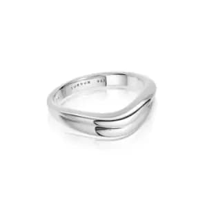 Rings 925 Sterling Silver Sandwave Band Ring Sterling Silver