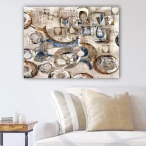 73371145_70100 Multicolor Decorative Canvas Painting