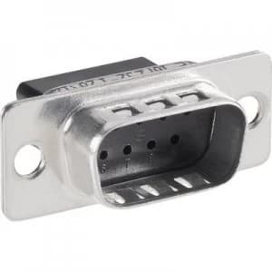 D SUB pin strip 180 Number of pins 15 Crimp TE Connectivity