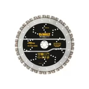 DEWALT Elite Series All Purpose Diamond Segmented Wheel 300 X 25.4mm