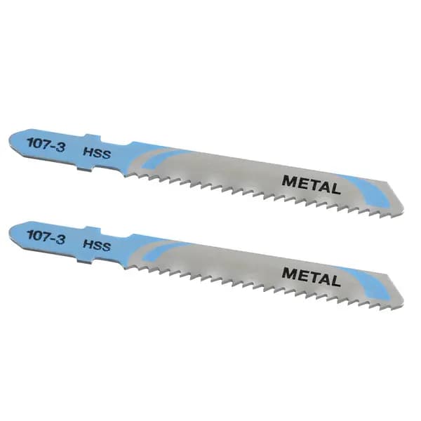 STANLEY 2x T-Shank HSS Jigsaw Blades - 48mm
