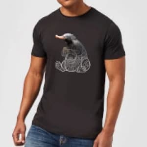 Fantastic Beasts Tribal Niffler Mens T-Shirt - Black