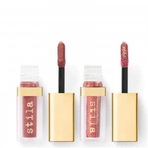 Stila Double Dip Duo Liquid Eye Shadows 2.25ml (Various Shades) - Hot Tamale