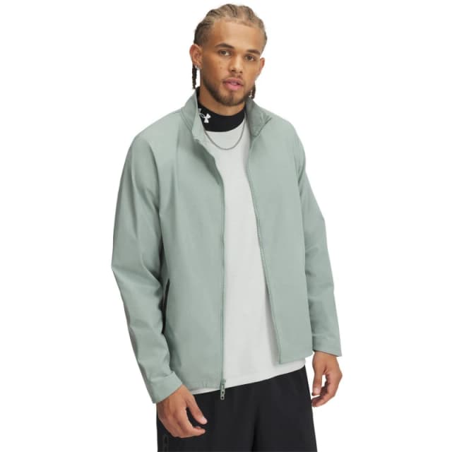 Under Armour Mens Unstop Zip Hoodie Green male M