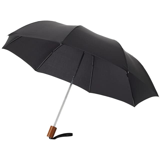 Bullet Mens 20 Oho 2-Section Umbrella in Black Male