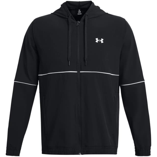 Under Armour Mens Baseline Woven Performance Hoodie Black male S