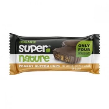 Supernature Peanut Butter Cups - 4 Ingredients - 40g x 12 (Case of 1)