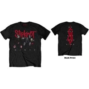 Slipknot - WANYK Logo Unisex Large T-Shirt - Black