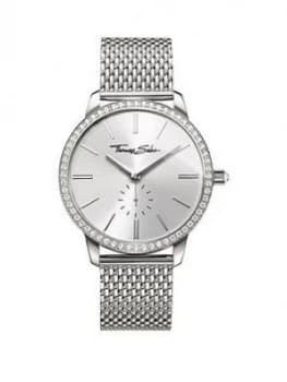 Thomas Sabo Glam Spirit Multi Dial Crystal Bezel Mesh Ladies Watch, One Colour, Women